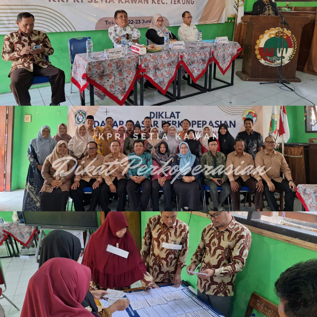 KPRI Setia Kawan Tekung Gelar Diklat Dasar Perkoperasian Selama Dua Hari