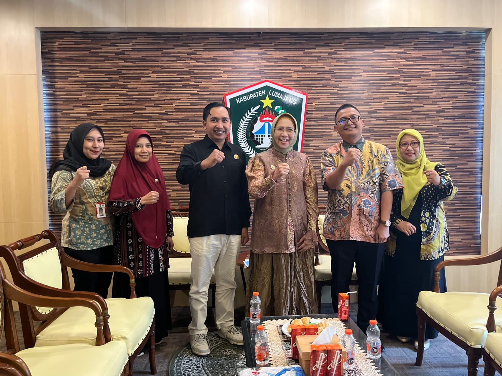 Audiensi dekopinda dengan Bupati Lumajang