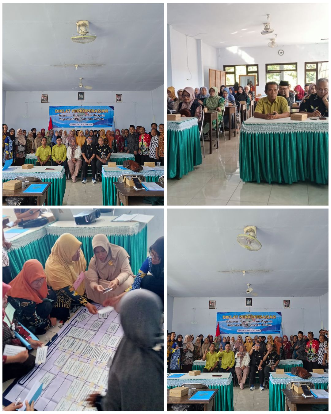 Tingkatkan Kualitas SDM, Dekopinda Lumajang Gelar Pelatihan Koperasi di Klakah